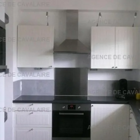 T3 Centre-ville: Balcon, Ascenseur, 2 Chambres, Equipe, Capacite 6 Personnes - Fr-1-100-217 Cavalaire-sur-Mer