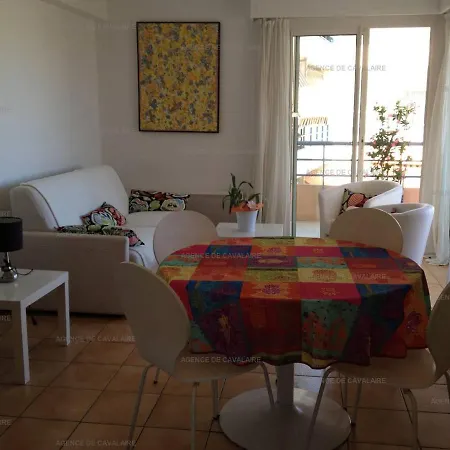 T3 Centre-ville: Balcon, Ascenseur, 2 Chambres, Equipe, Capacite 6 Personnes - Fr-1-100-217 Cavalaire-sur-Mer